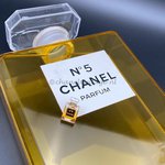 Chanel Vintage perfume bottle pin